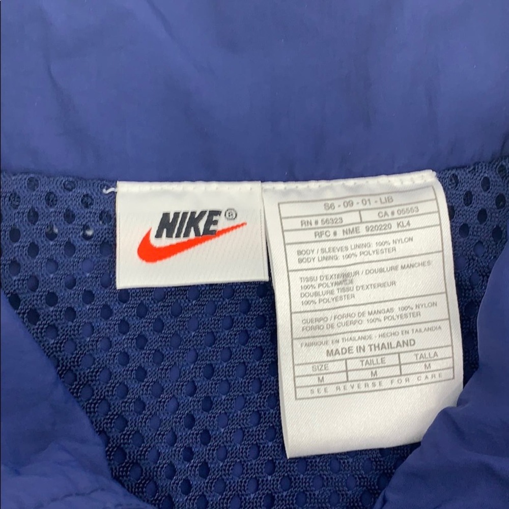 Vintage NIKE USA Olympic Track & Field Swoosh Lined Windbreaker Medium - Picture 5 of 15